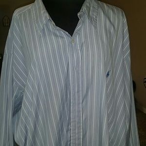 Mens size 3X Polo by Ralph Lauren dress shirt.